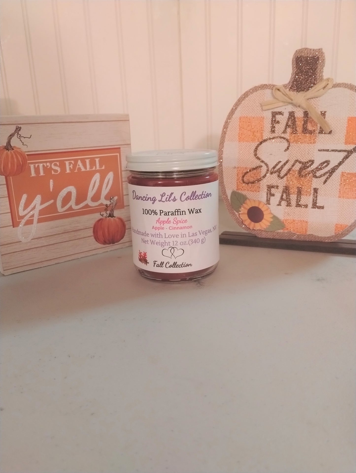 Apple Spice 12 oz. Candle (Fall Collection)