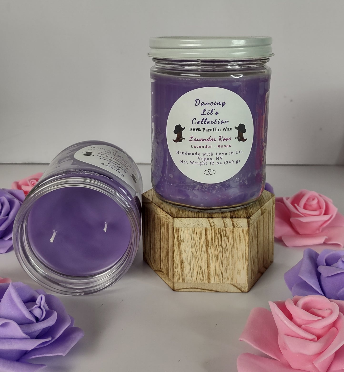 Lavender Rose 12 oz. Candle